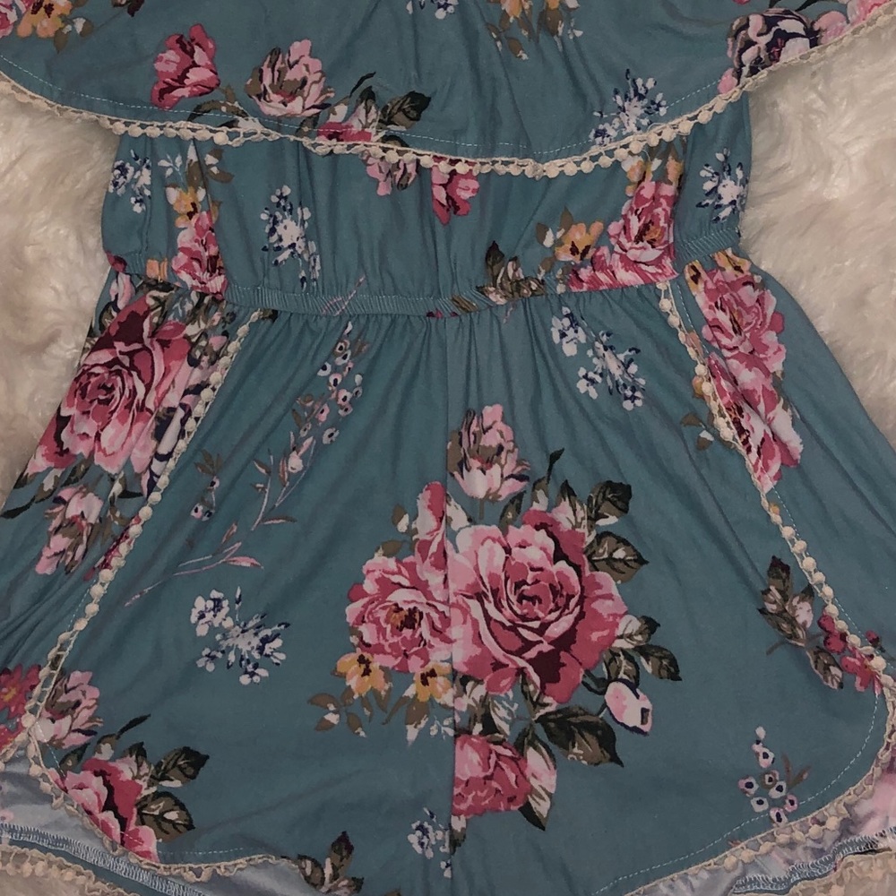 Turquoise romper - Picture 2 of 2